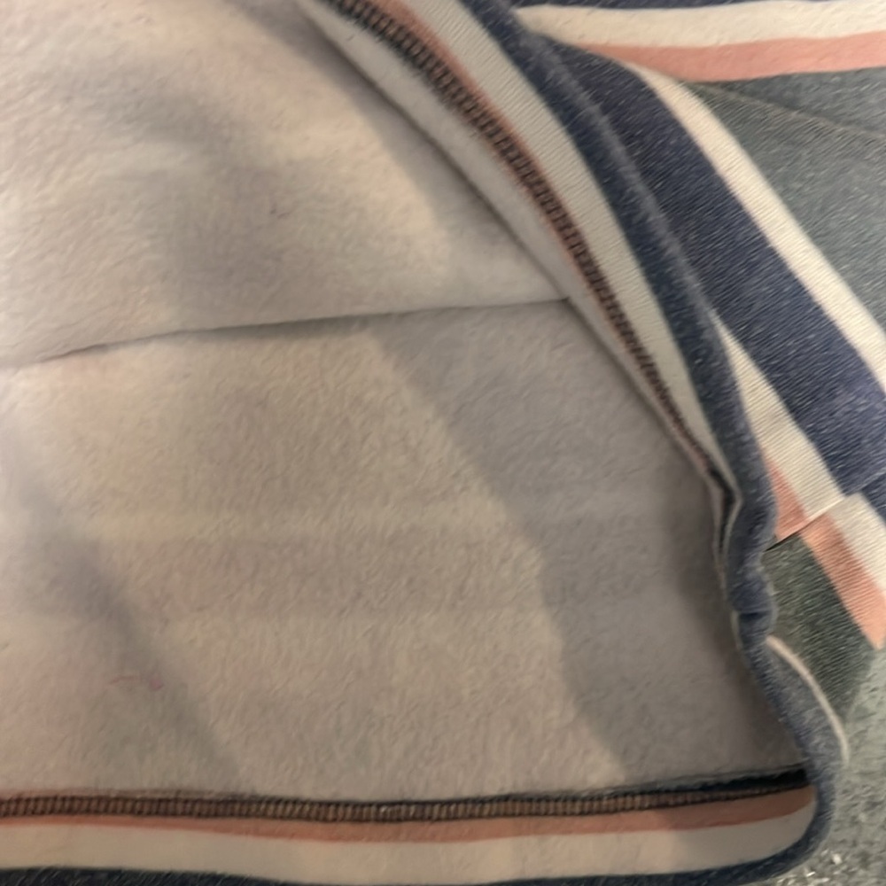 Sol Angeles Womens Cottage Stripe Drop Crew In Blue - Picture 5 of 5